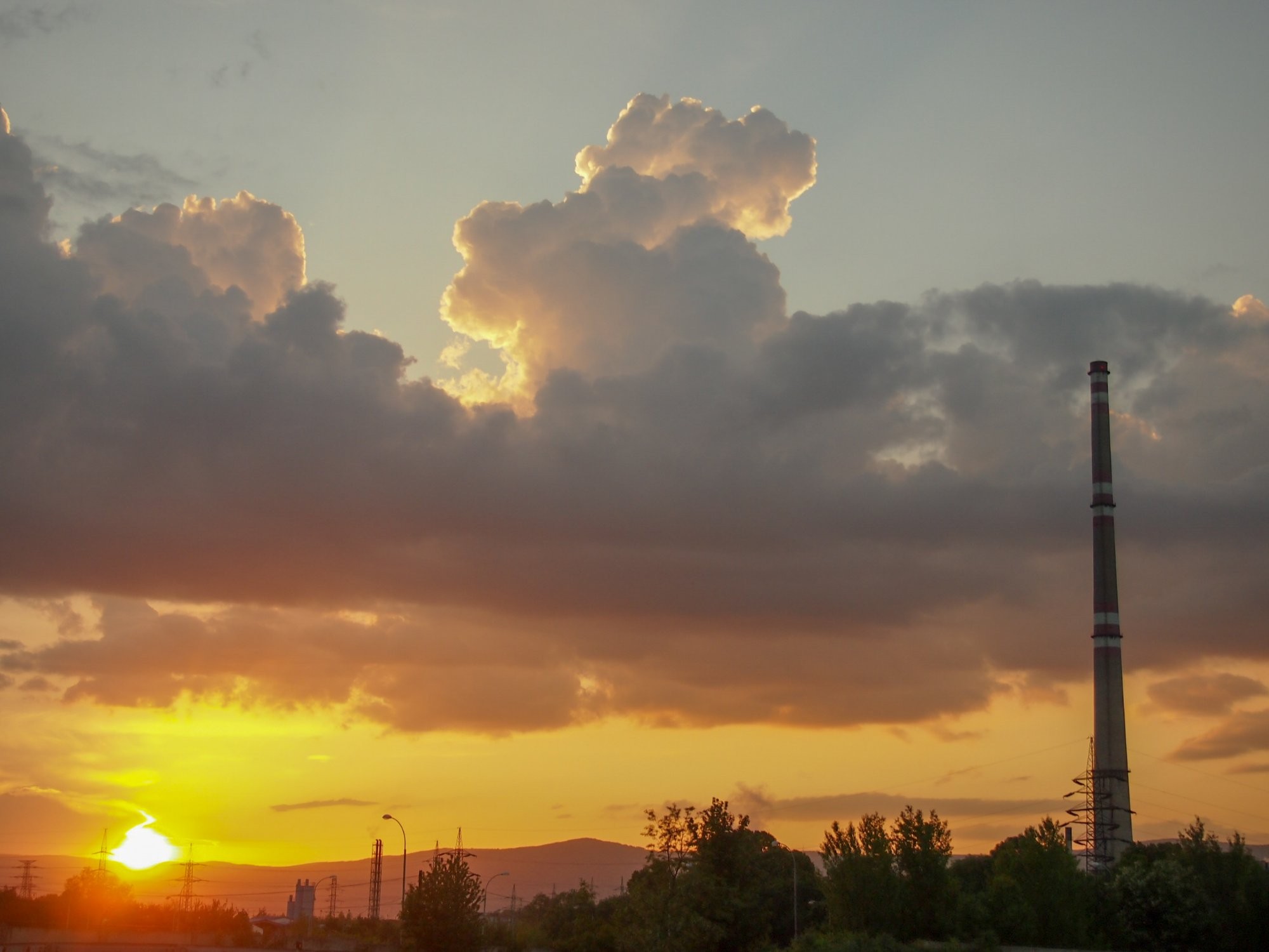 Konvekce při soumraku