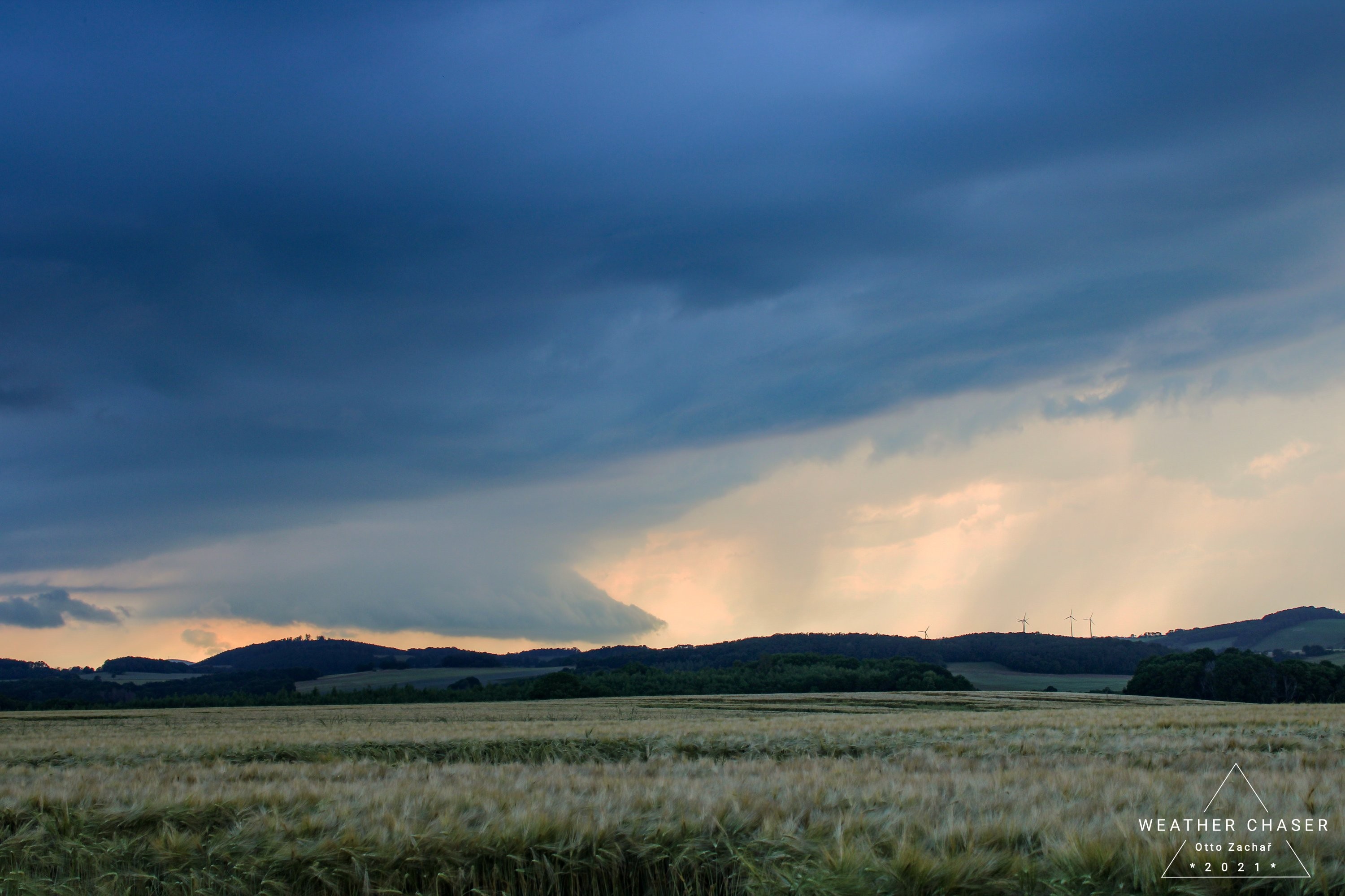 LP supercela v Krušných horách 