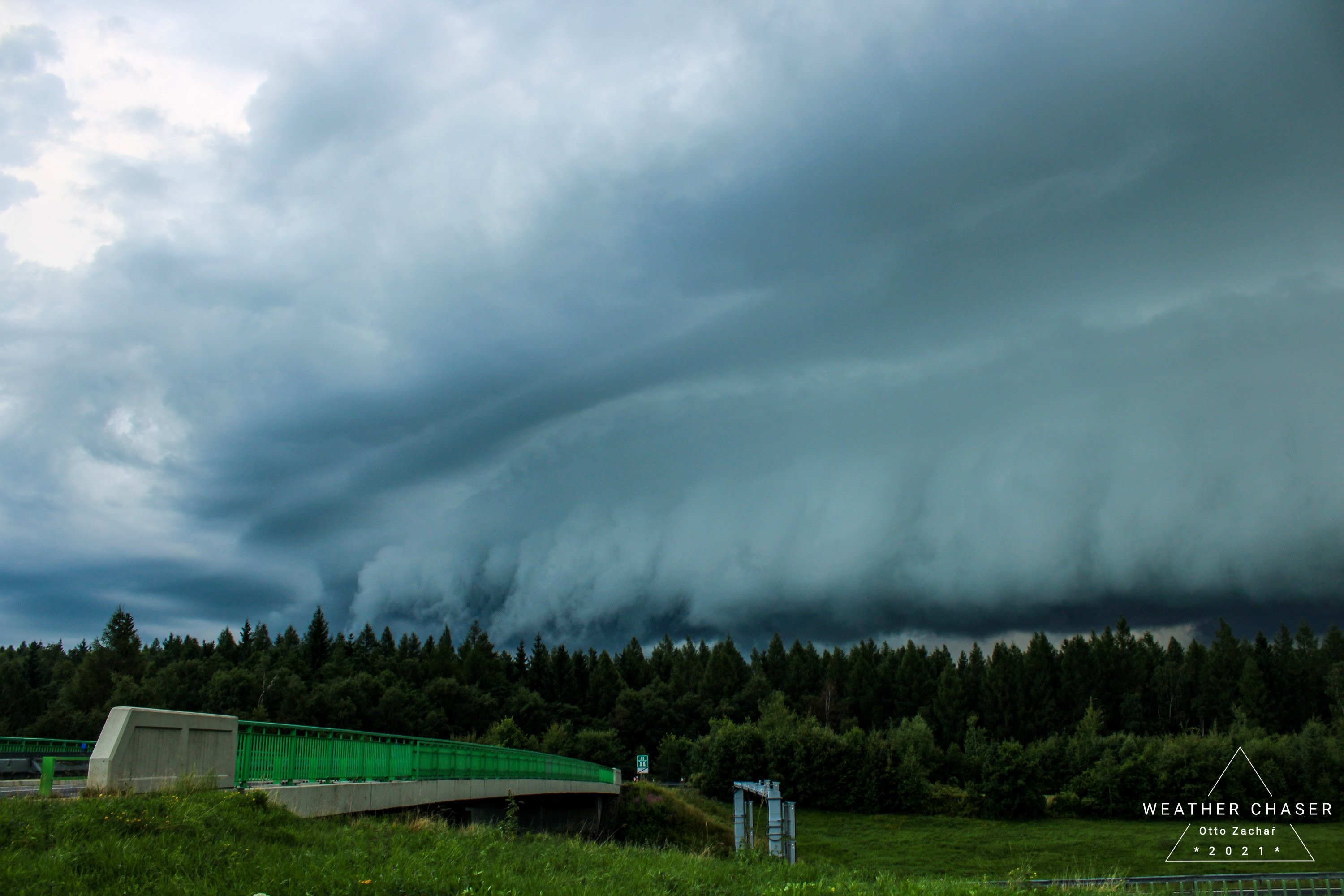 Bouřkový pluh nad Viaduktem 