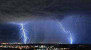 Double CG na noční bouři u Břeclavi