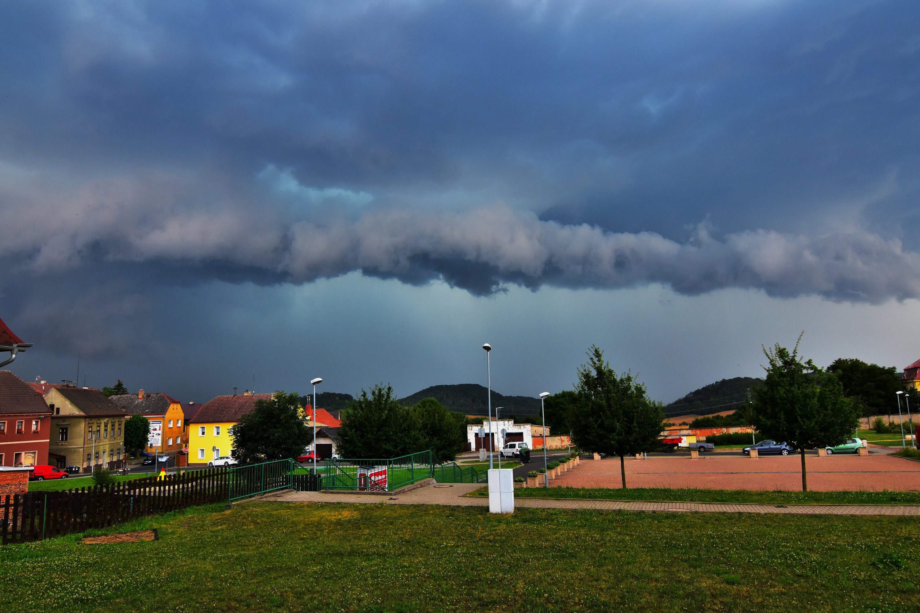 Bouřka u Kostomlat