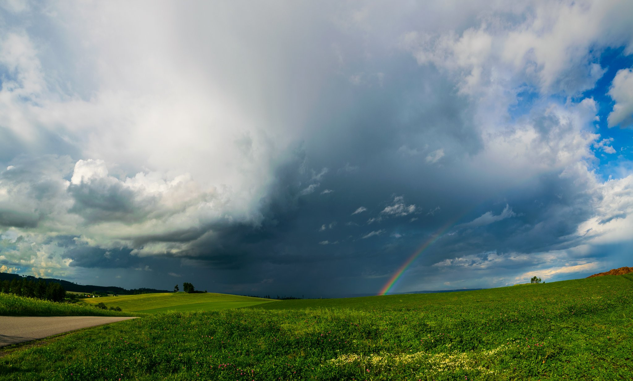 Bouřka nad Boskovicemi