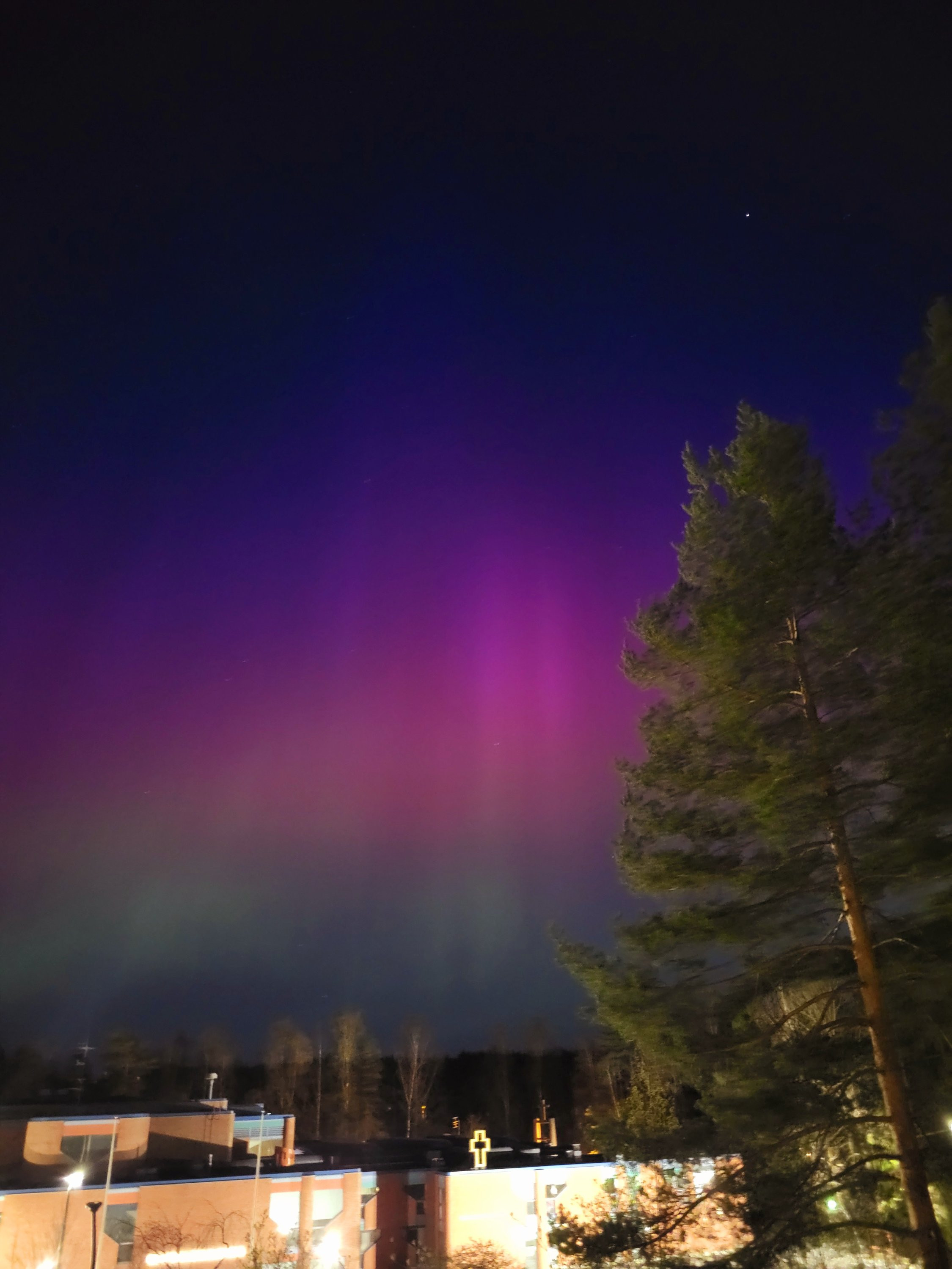 Polárna žiara v Tampere