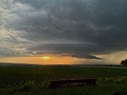 Supercela ve středních Čechách 