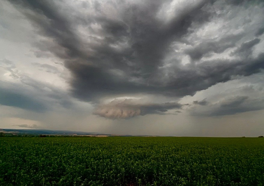 Wall cloud nad Drahany