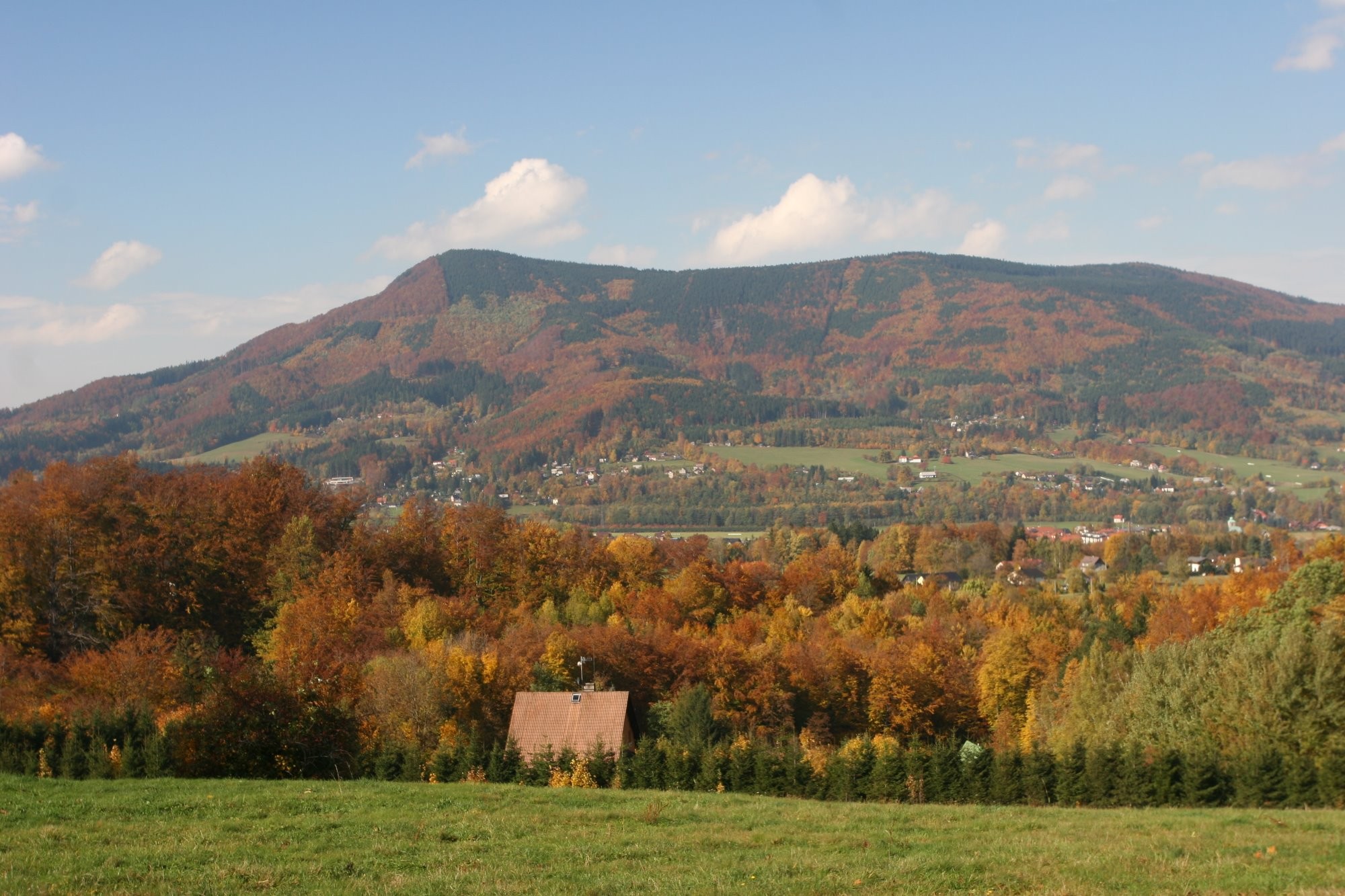 Barvy podzimu na Čeladné