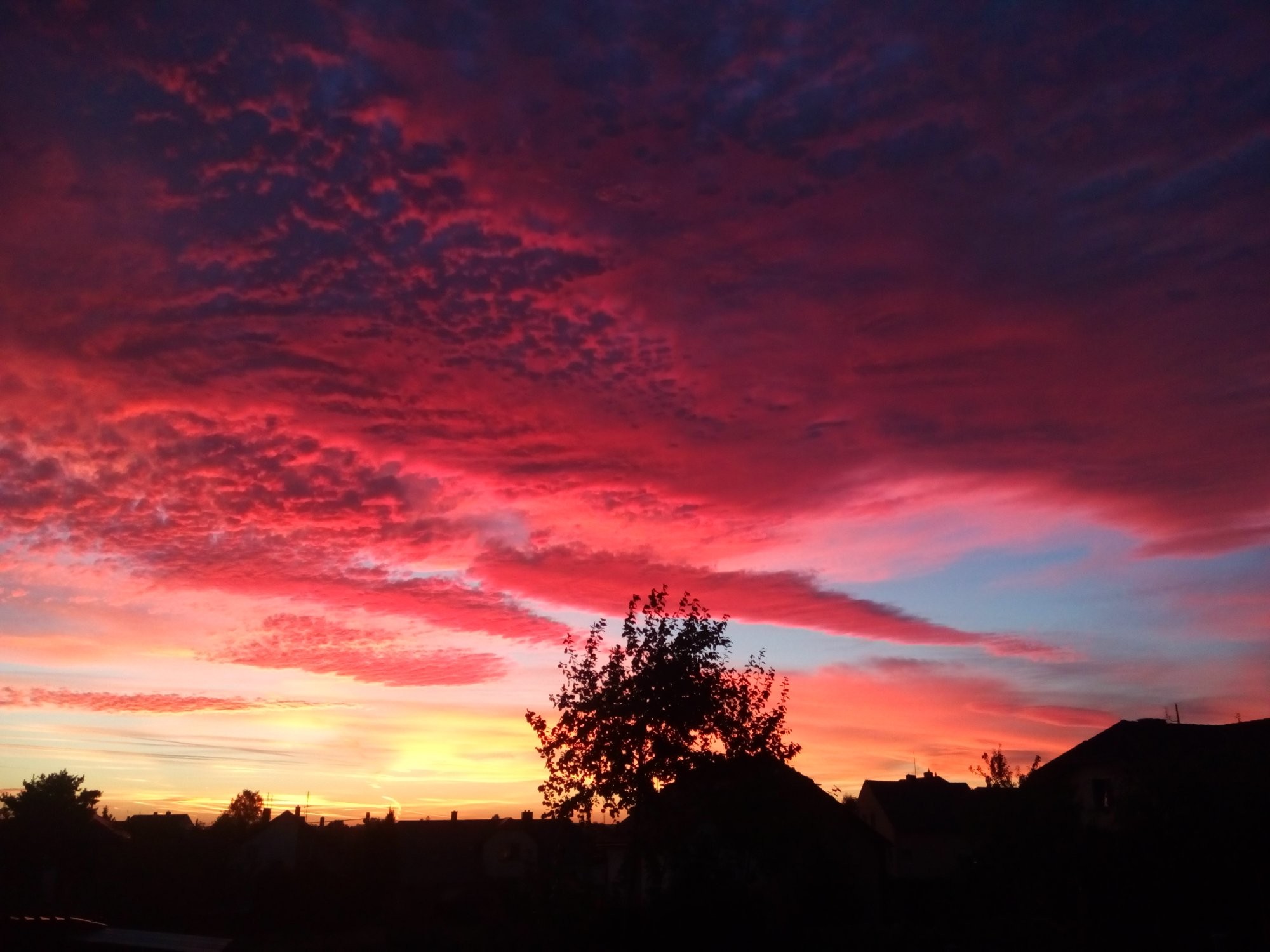 Západ Slunce - červánky