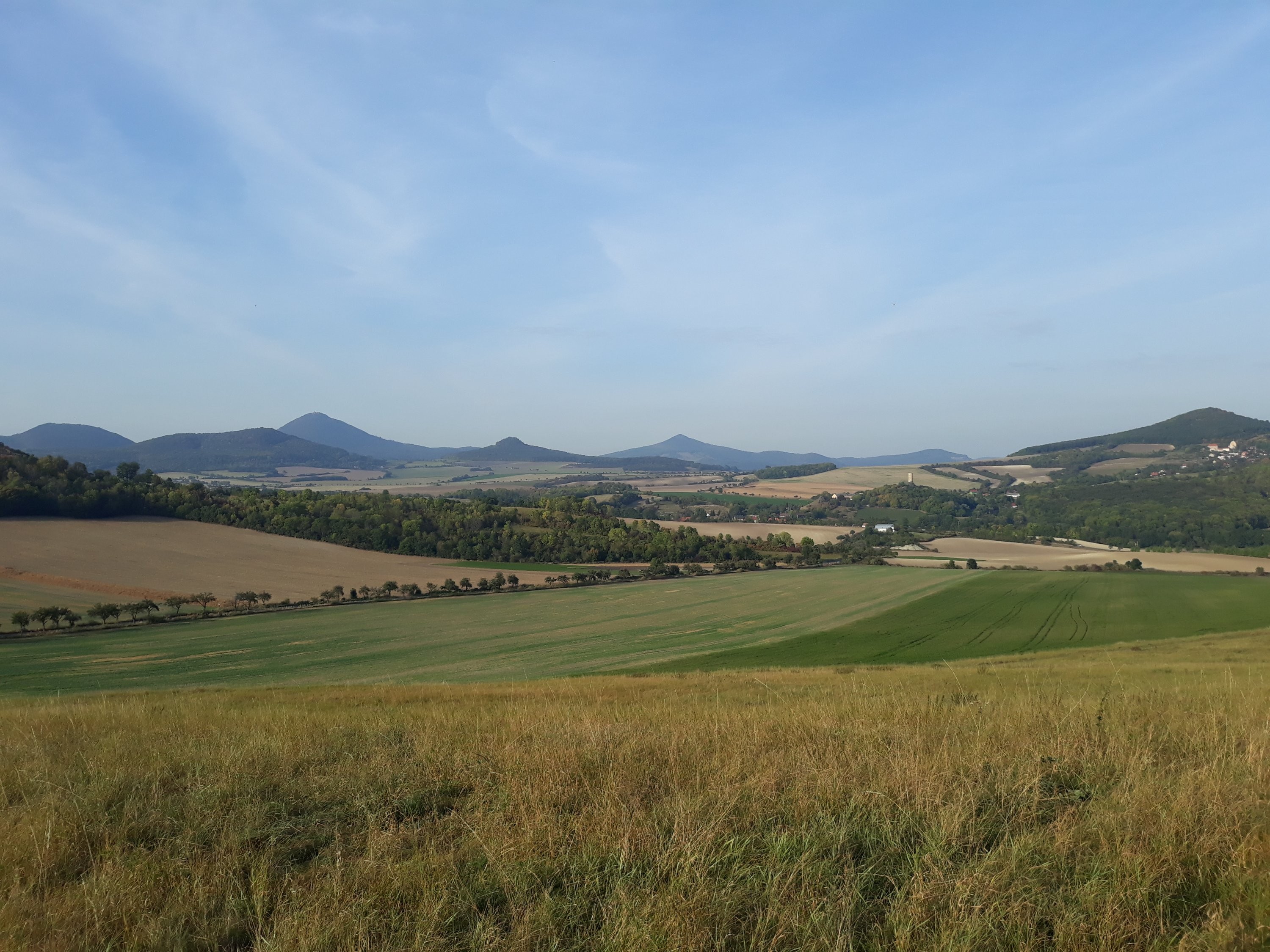 Podzim v Českém středohoří