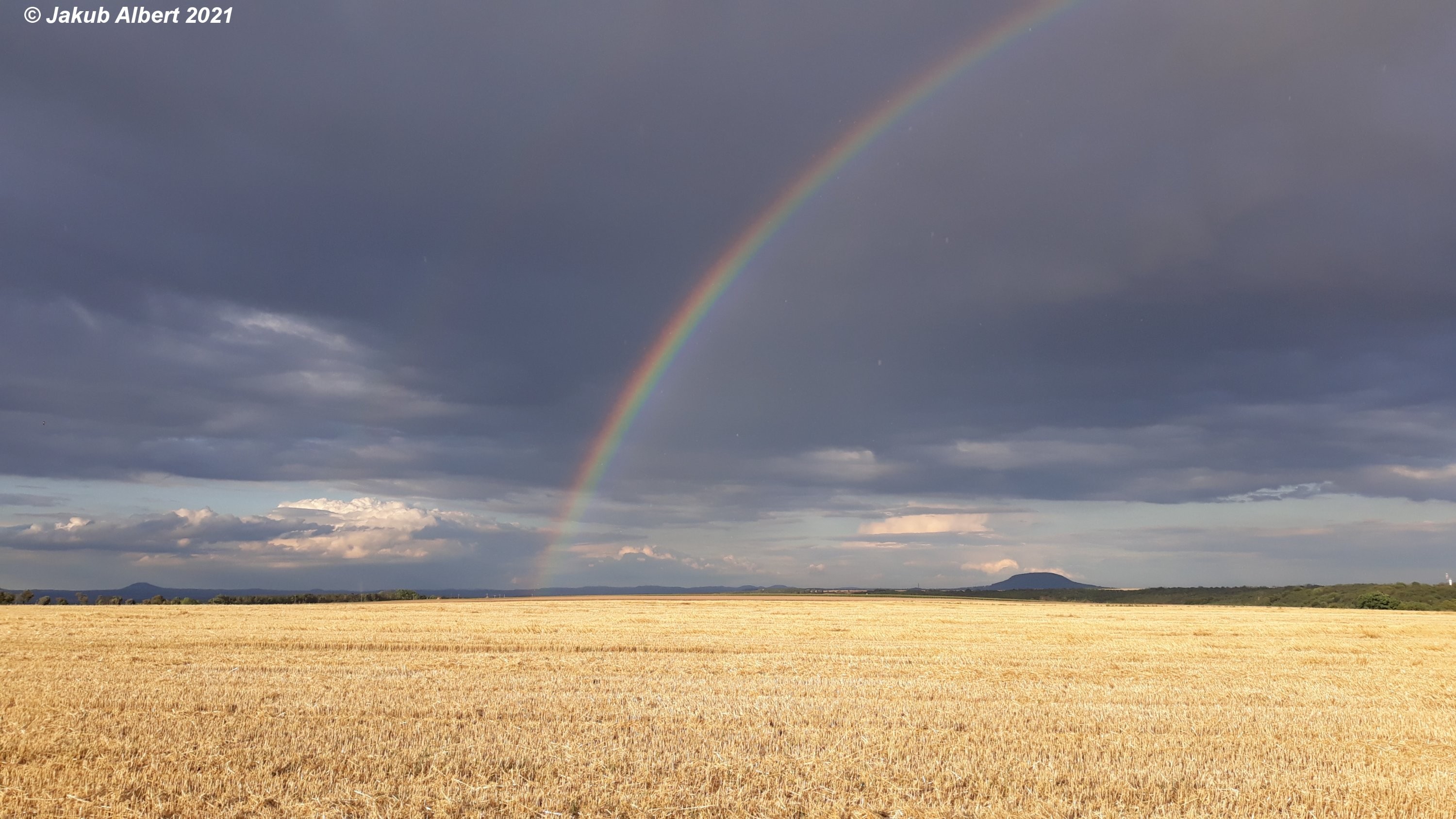 Duha z Litoměřicka