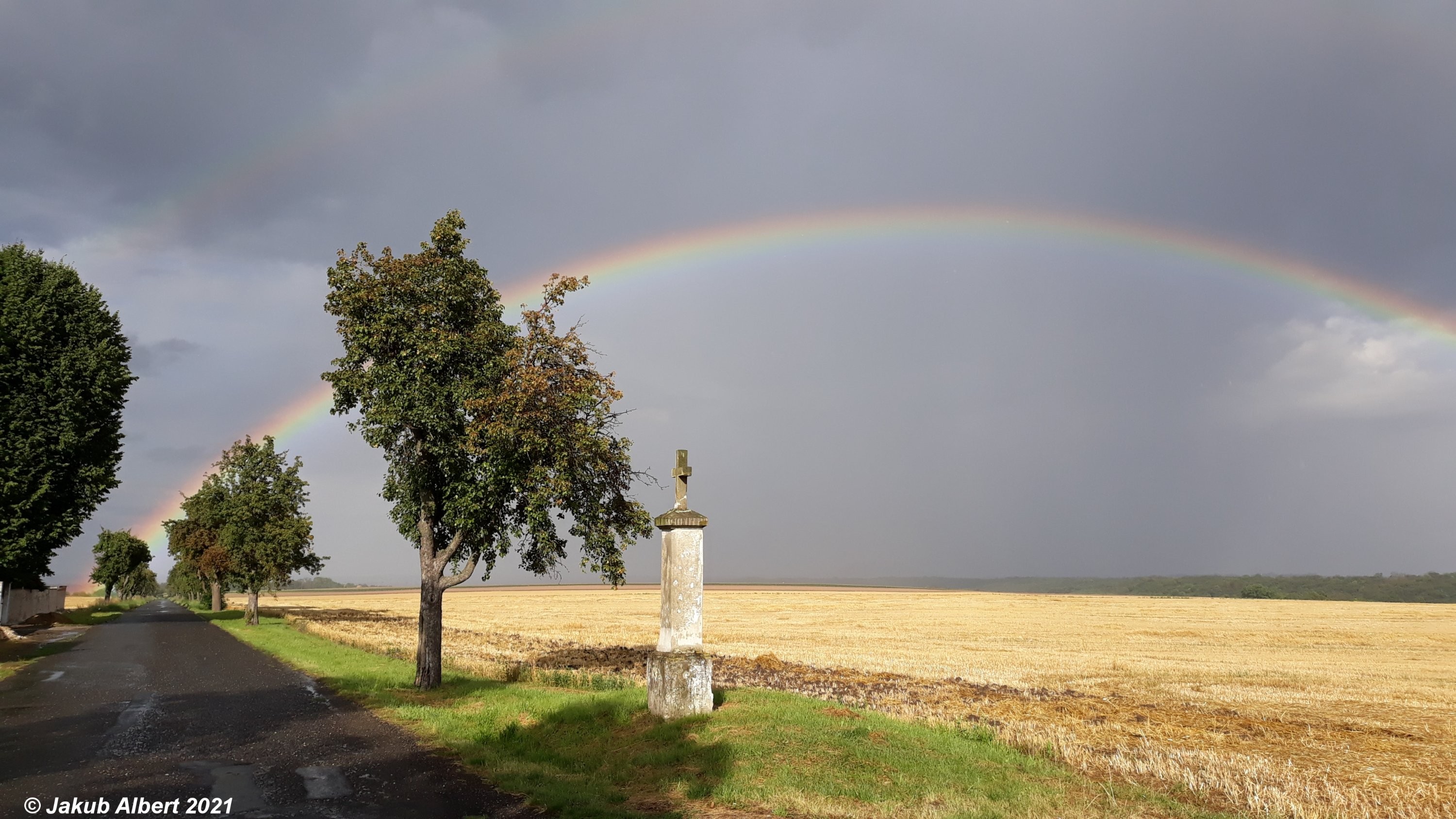 Duha z Litoměřicka