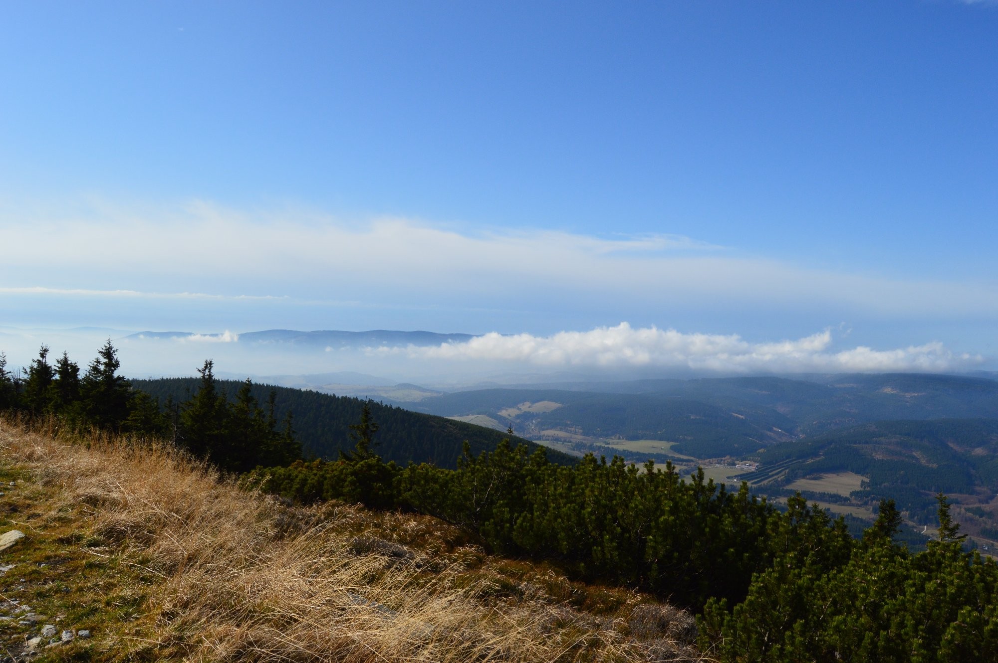 Nízká oblačnost v údolí