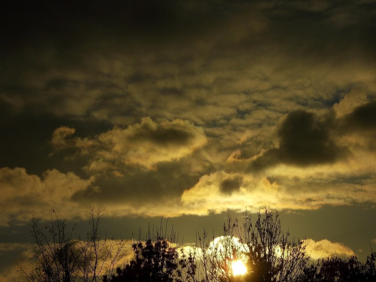 Západ slunce 26.11.2013