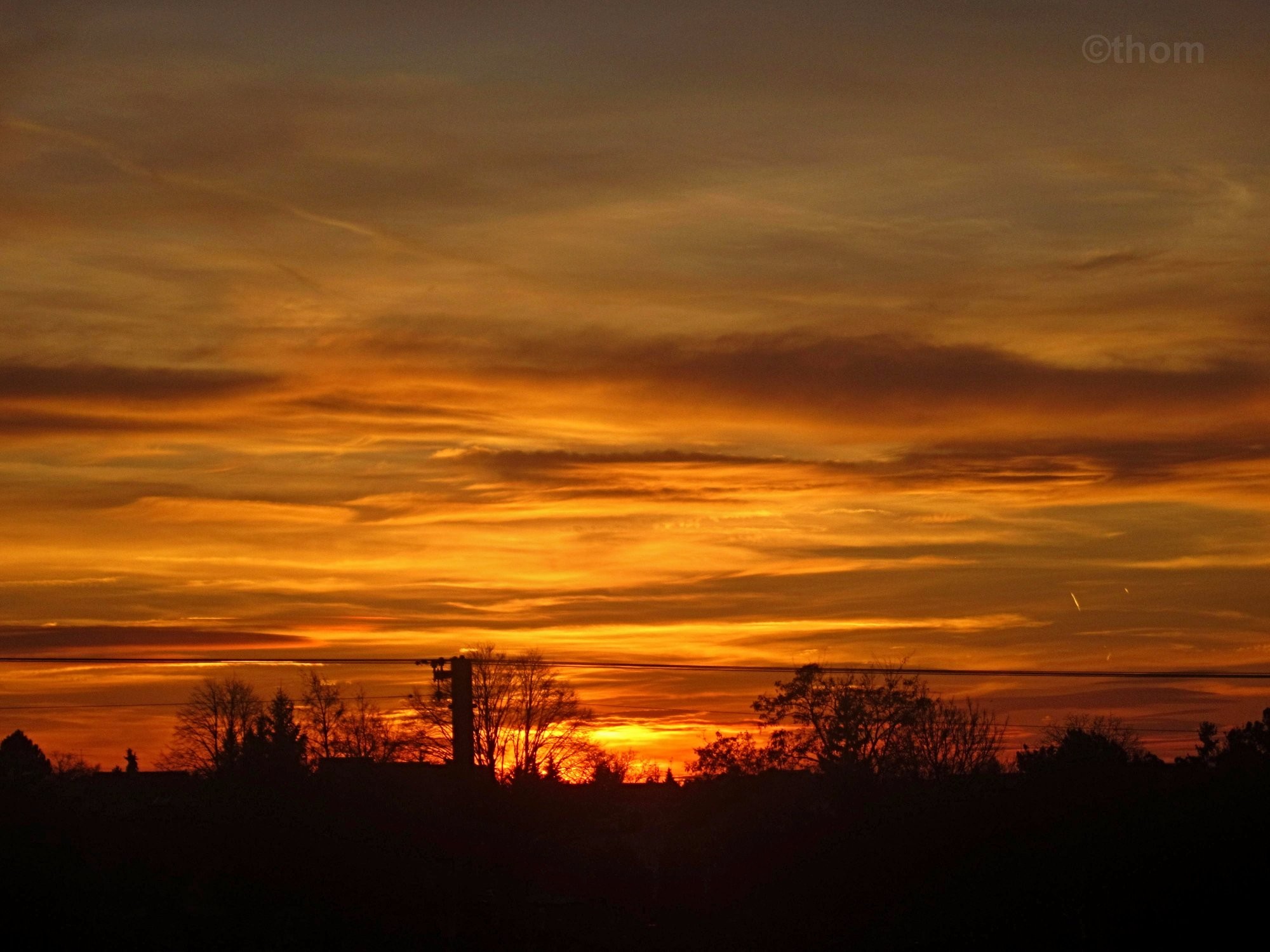 Západ Slnka nad Trnavou