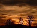 Západ slunce nad Jirkovem