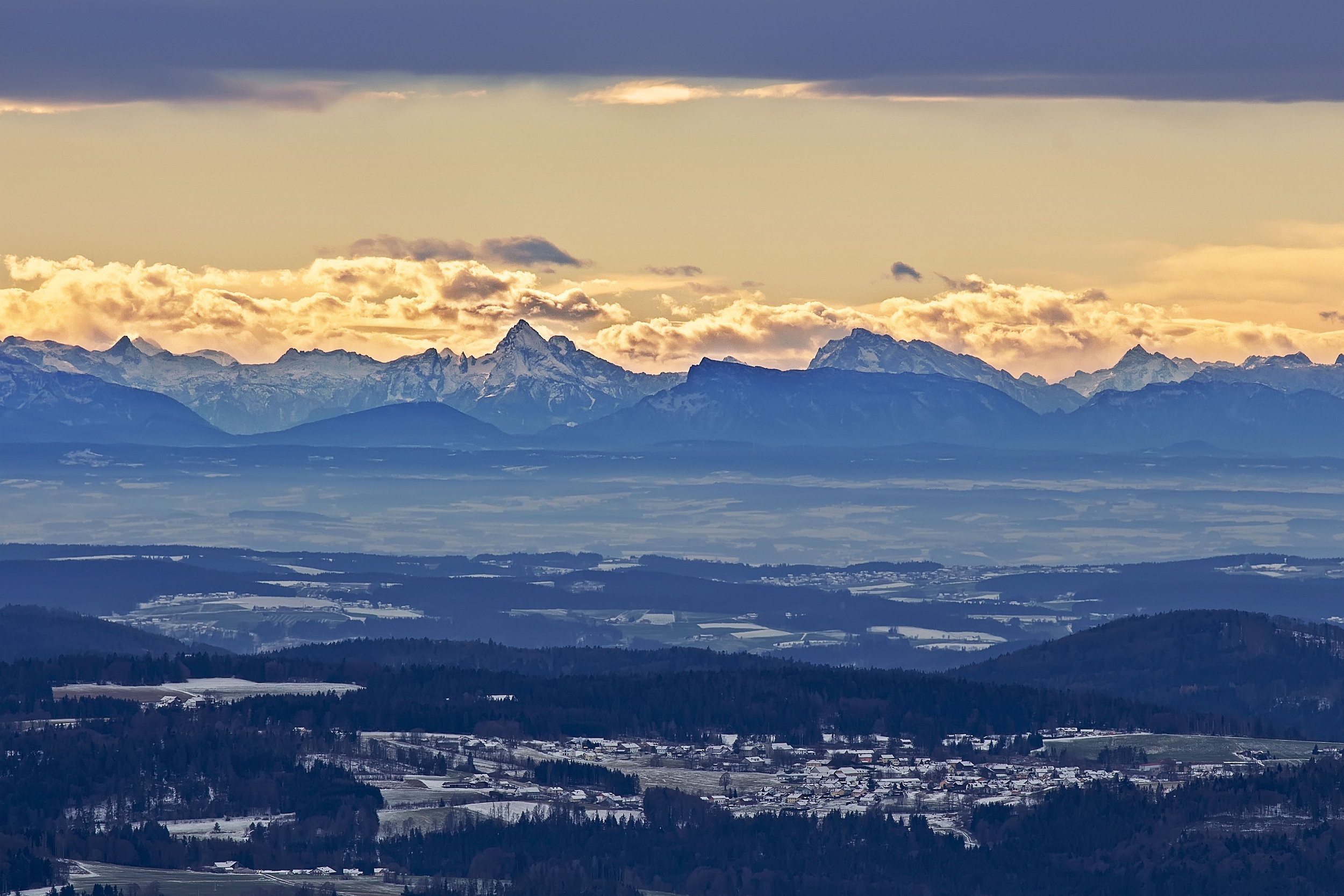 Alpy ze Šumavy - Třístoličník