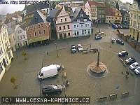 Záběr z webkamery Česká Kamenice
