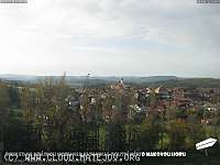 Záběr z webkamery Krásná Hora nad Vltavou